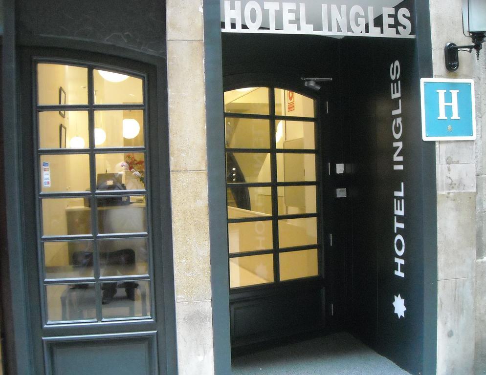 Hotel Ingles Barcelona Exterior foto